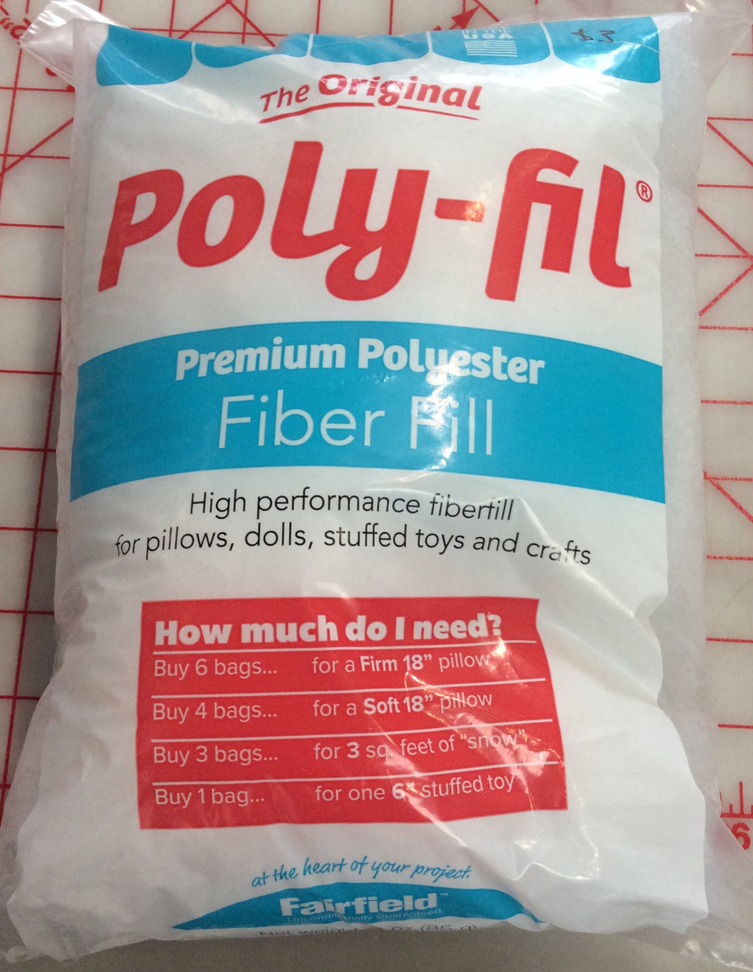 Poly-Fil Polyester Fiber Fill – Wee Scotty